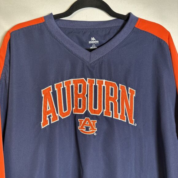 VTG KA Knights Men’s L Auburn University Tigers Pullover Windbreaker Sweater - Picture 2 of 10